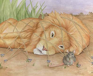 EL LEÓN Y EL RATÓN