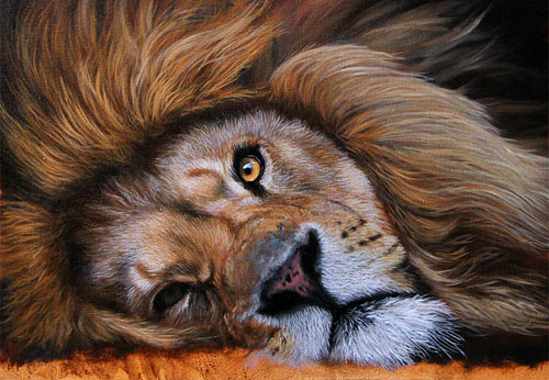 LA ZORRA Y EL LEÓN ANCIANO